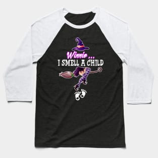 I Smell A Child Pregnancy Halloween Costumes Baseball T-Shirt